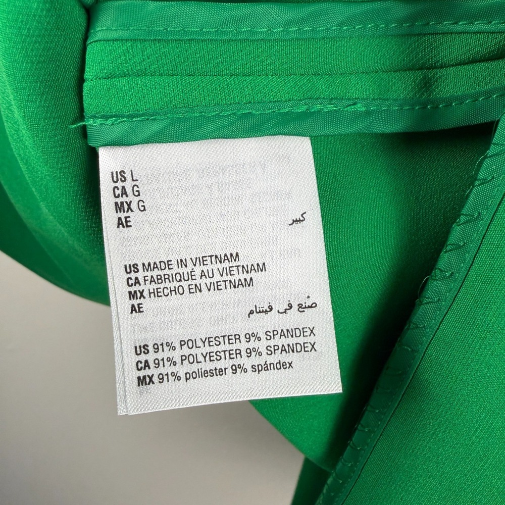 International Concepts Blazer Jacket Womens L Green Classic Notch Lapel Collared - Picture 5 of 16